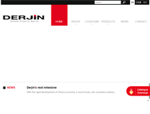 Tablet Screenshot of derjin.com